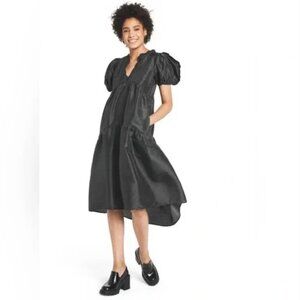 Kika VargasTiered Ruffle Midi Dress